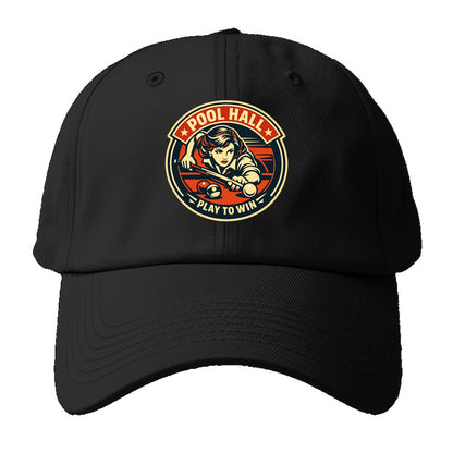 Cue Queen Emblem - Baseball Cap - Black