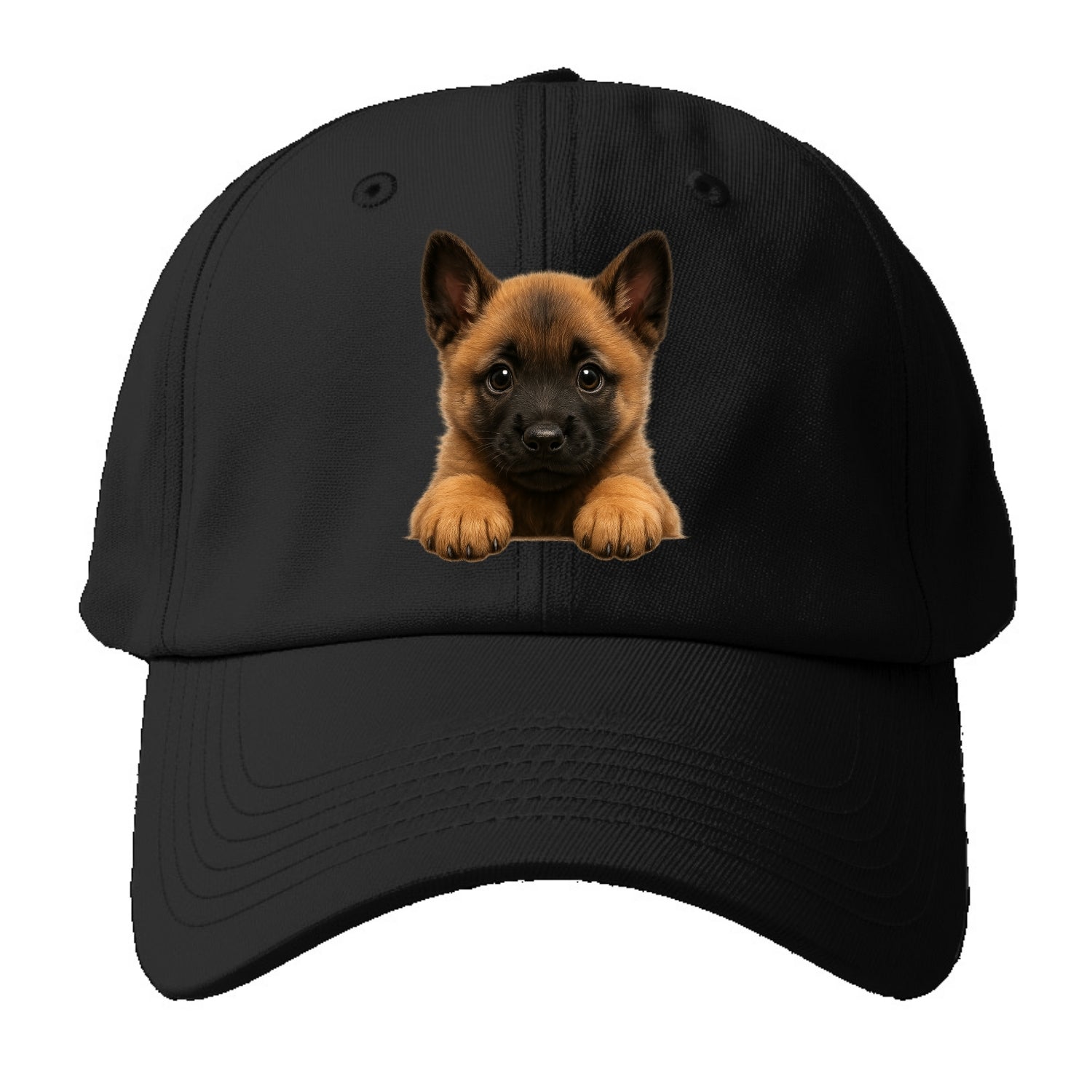 Belgian Malinois  - Baseball Cap - Black