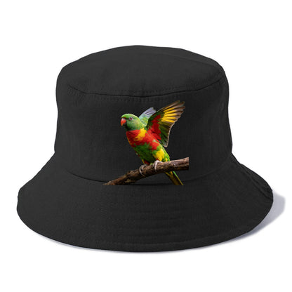 Parrot - Bucket Hat - Black
