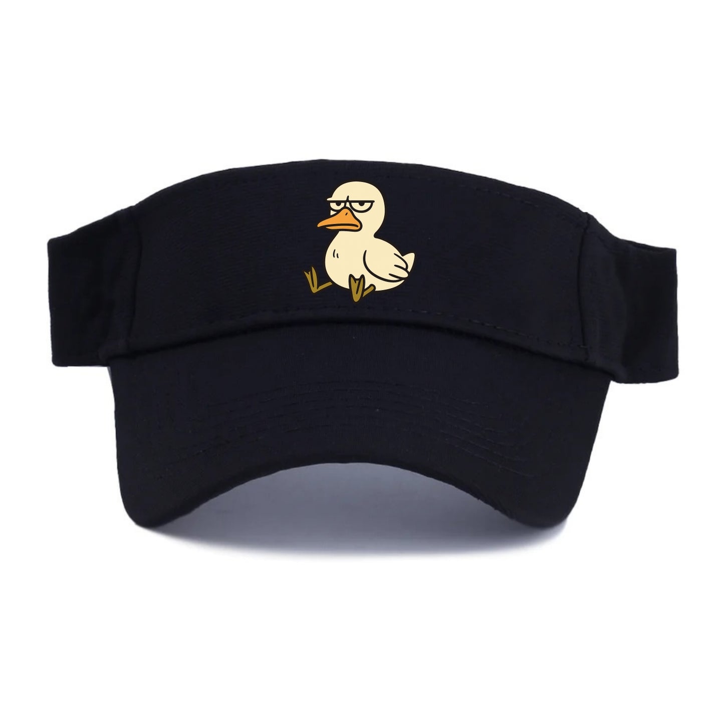 The Duck Judging Silently - Visor - Black