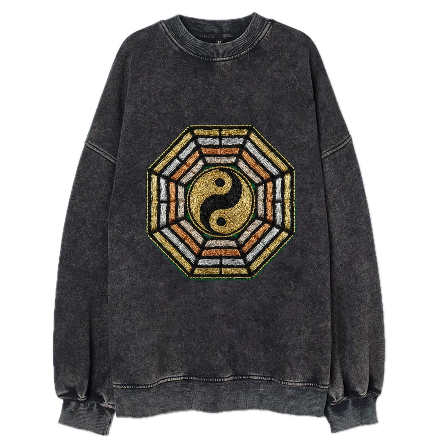 Bagua - Vintage Sweatshirt - Black