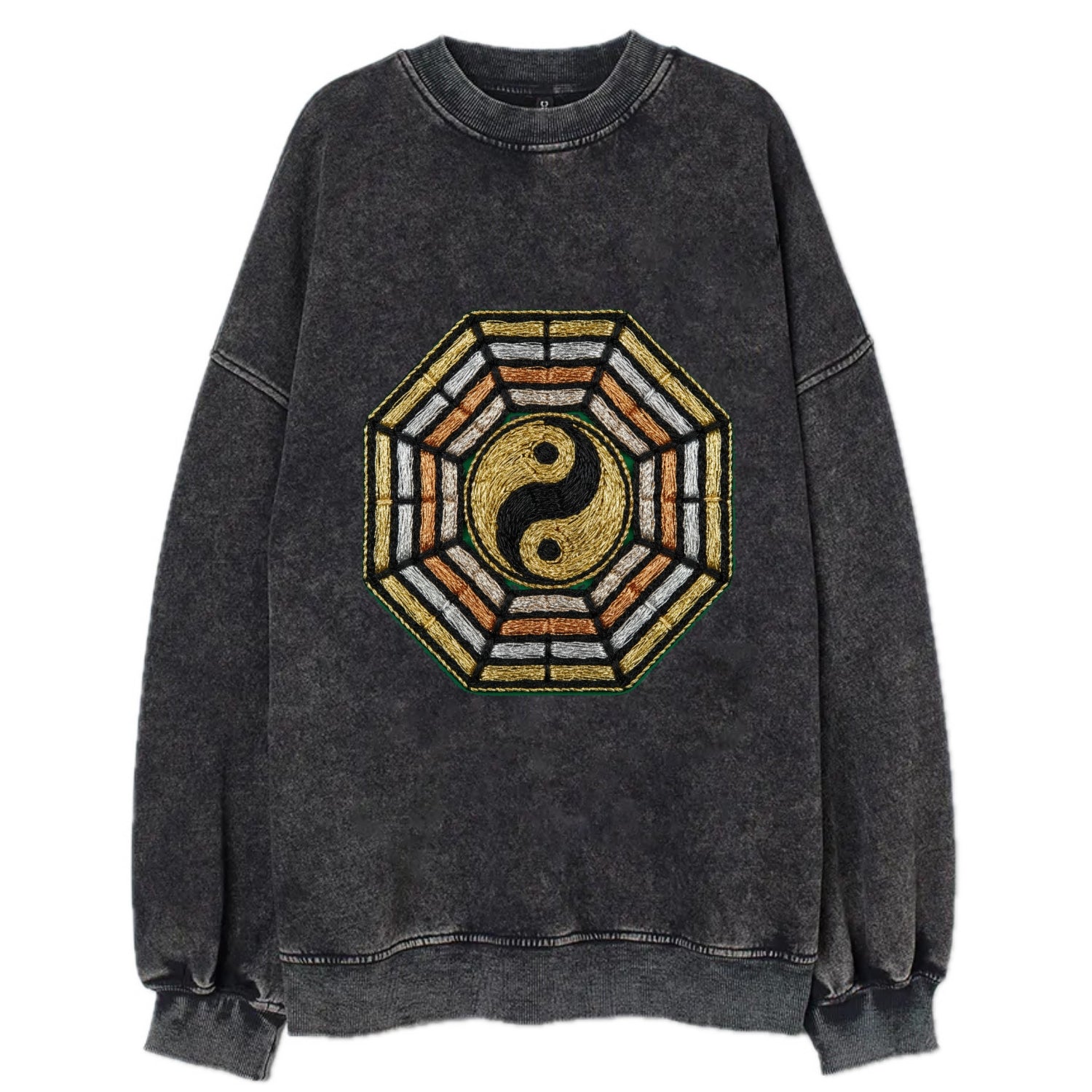 Bagua - Vintage Sweatshirt - Black