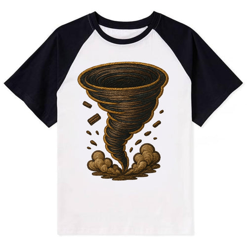 Tornado  - Contrast Raglan T-shirt