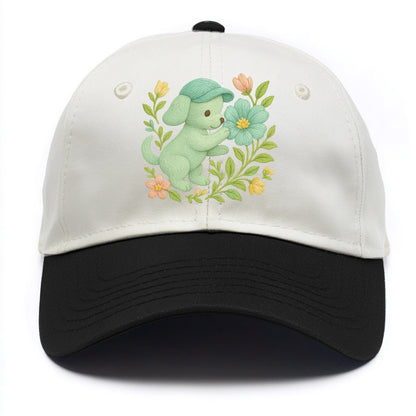Mint Puppy - Two Tone Cap - Black