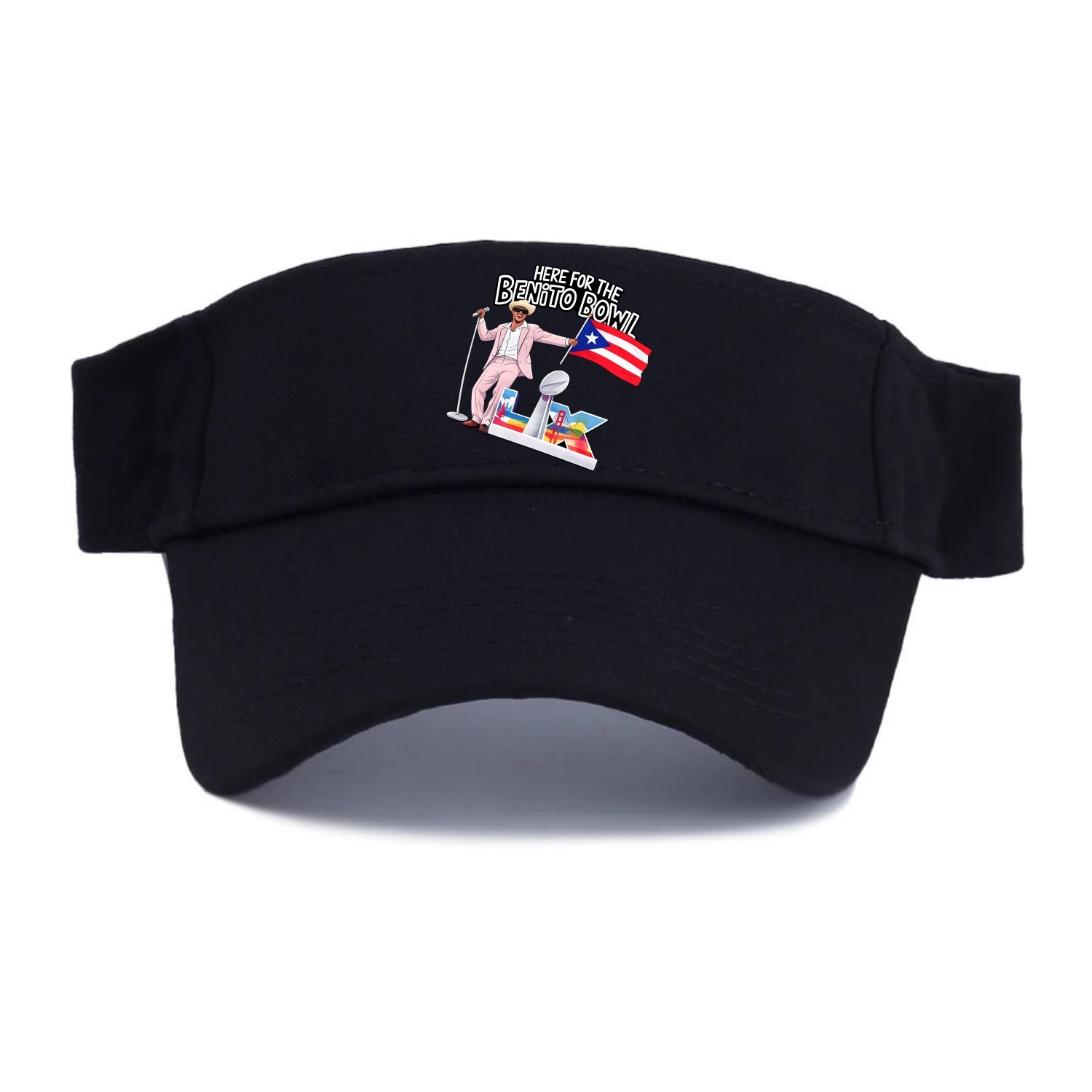 Here For The Bento Bowl - Visor - Black
