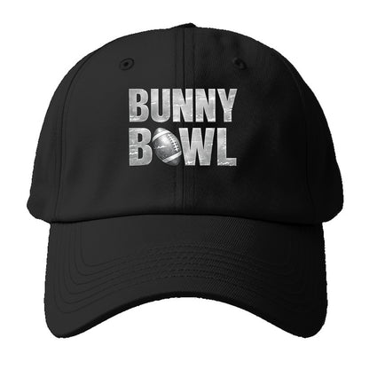 Bunny Bowl - Baseball Cap For Big Heads - Black