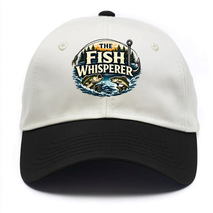The Fish Whisperer - Two Tone Cap - Black