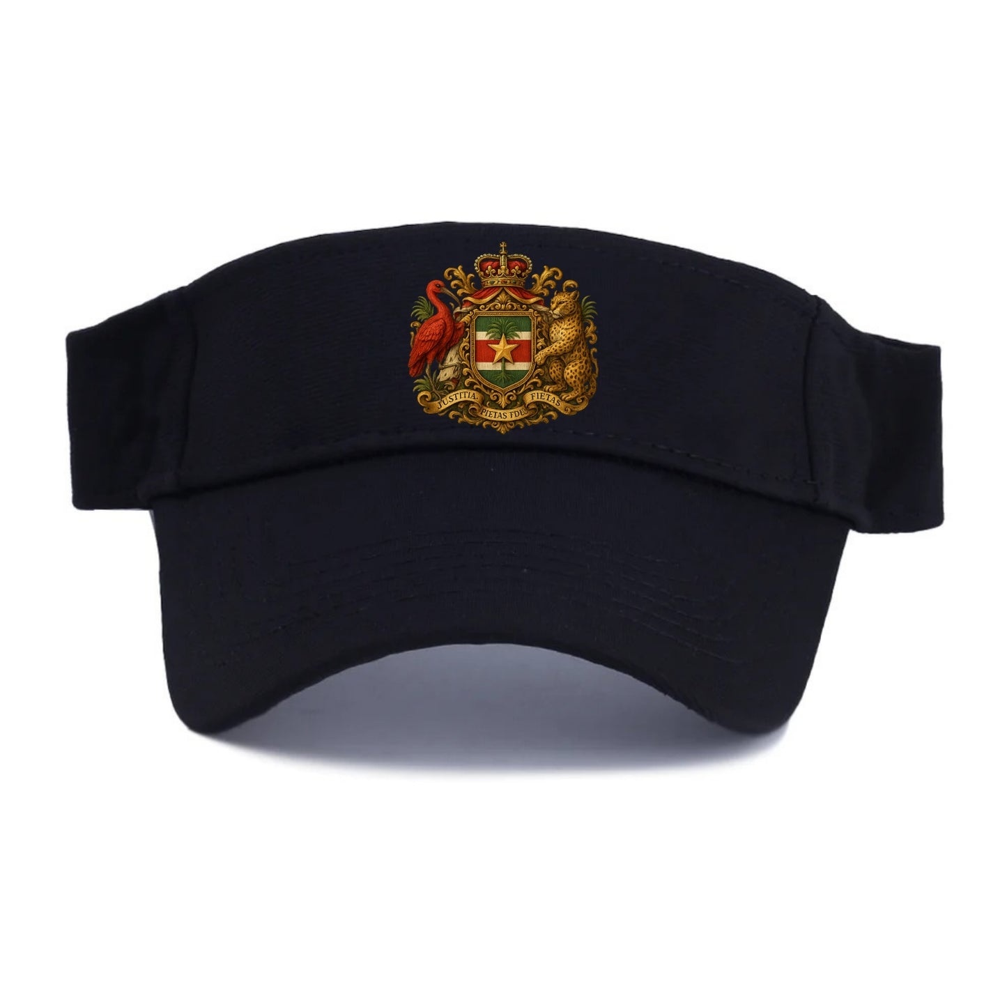 Suriname Star Emblem  - Visor - Black