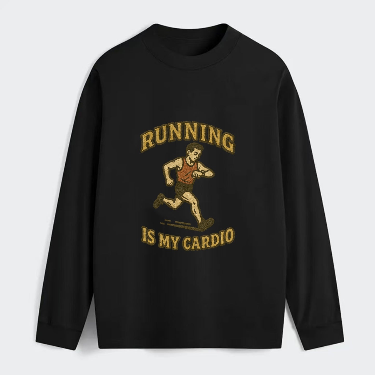 Running Late Is My Cardio  - Classic Long Sleeve Shirt - Black