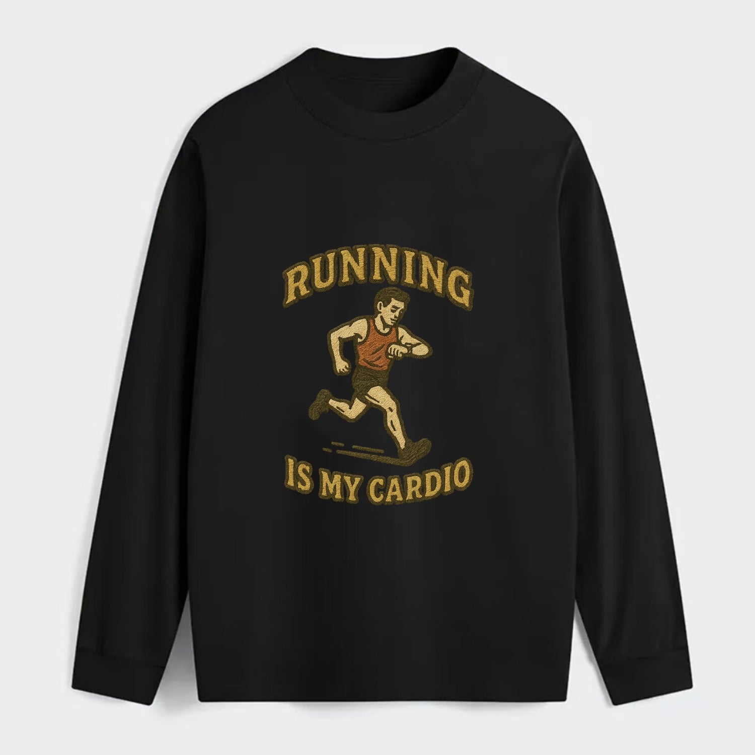 Running Late Is My Cardio  - Classic Long Sleeve Shirt - Black