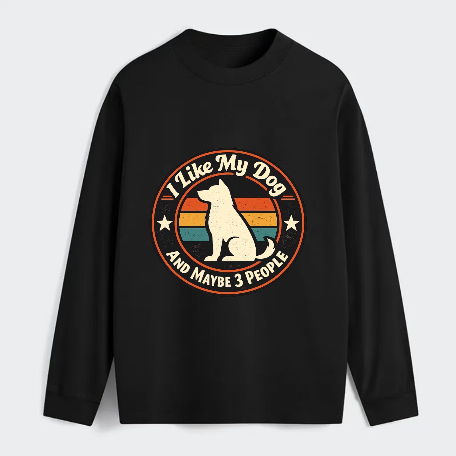 Canine Companion Crew - Classic Long Sleeve Shirt - Black