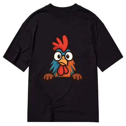 Rooster  - Classic T-shirt - Black