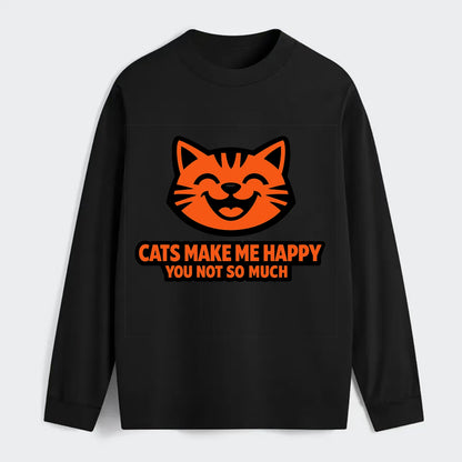 Feline Joy and Sassy Truths - Classic Long Sleeve Shirt - Black