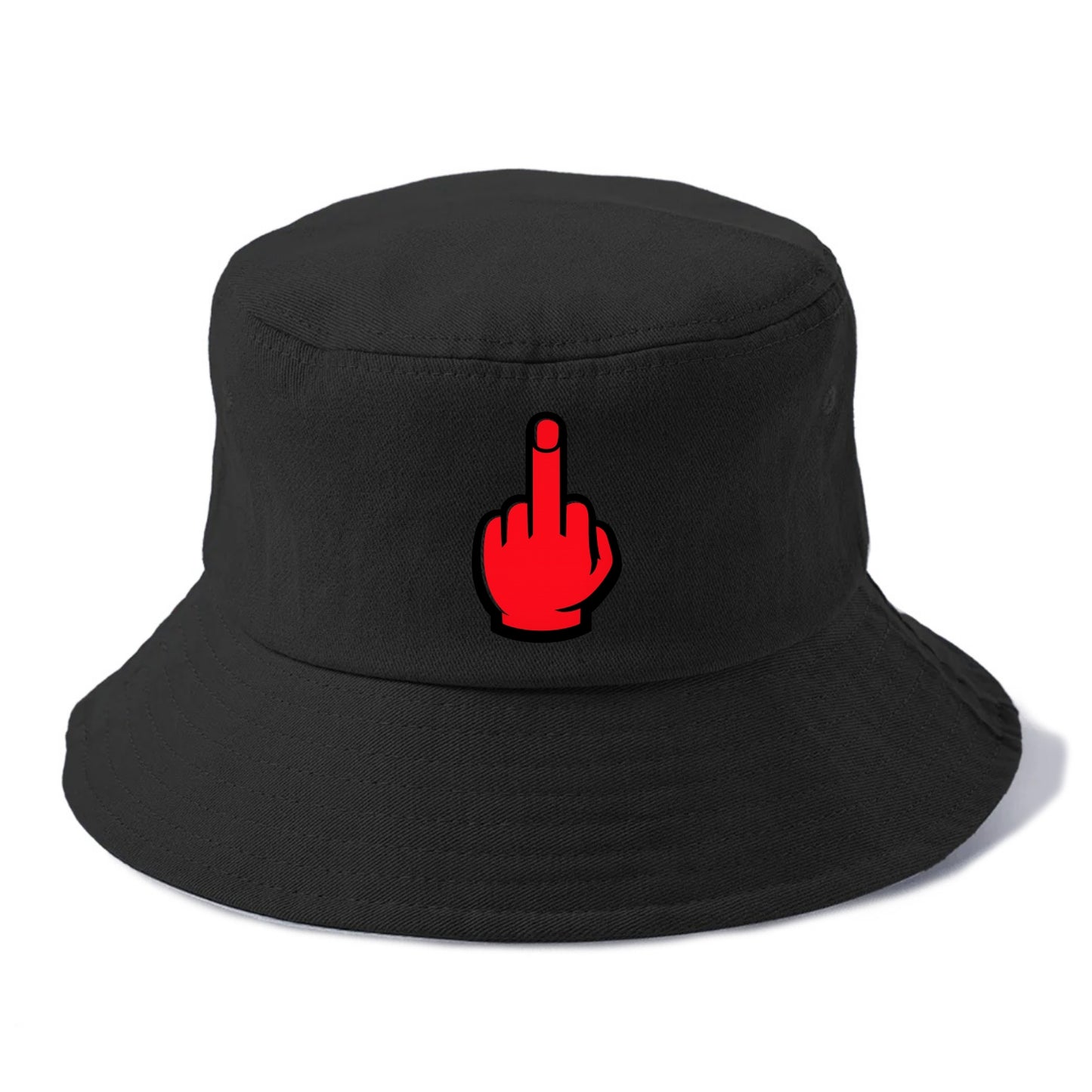 Bold Defiance Icon - Bucket Hat - Black