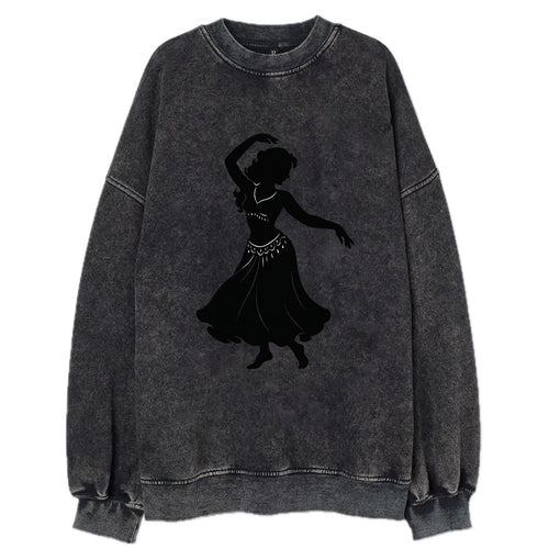 Belly dancer graceful gesture - Vintage Sweatshirt