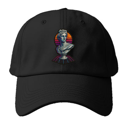 Greek Statue - Baseball Cap - Black