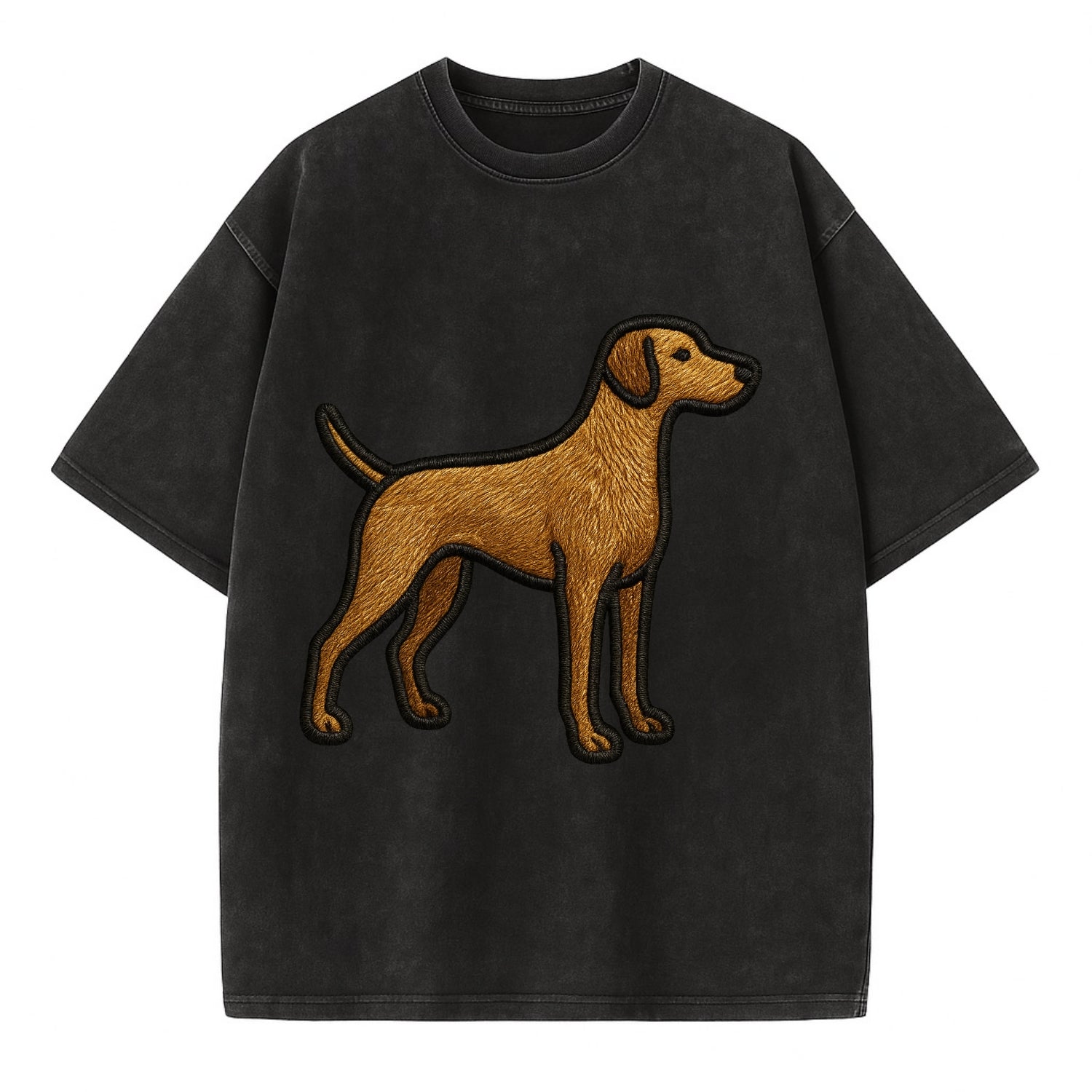 Pointer - Contemporary athletic design w - Vintage T-shirt - Black