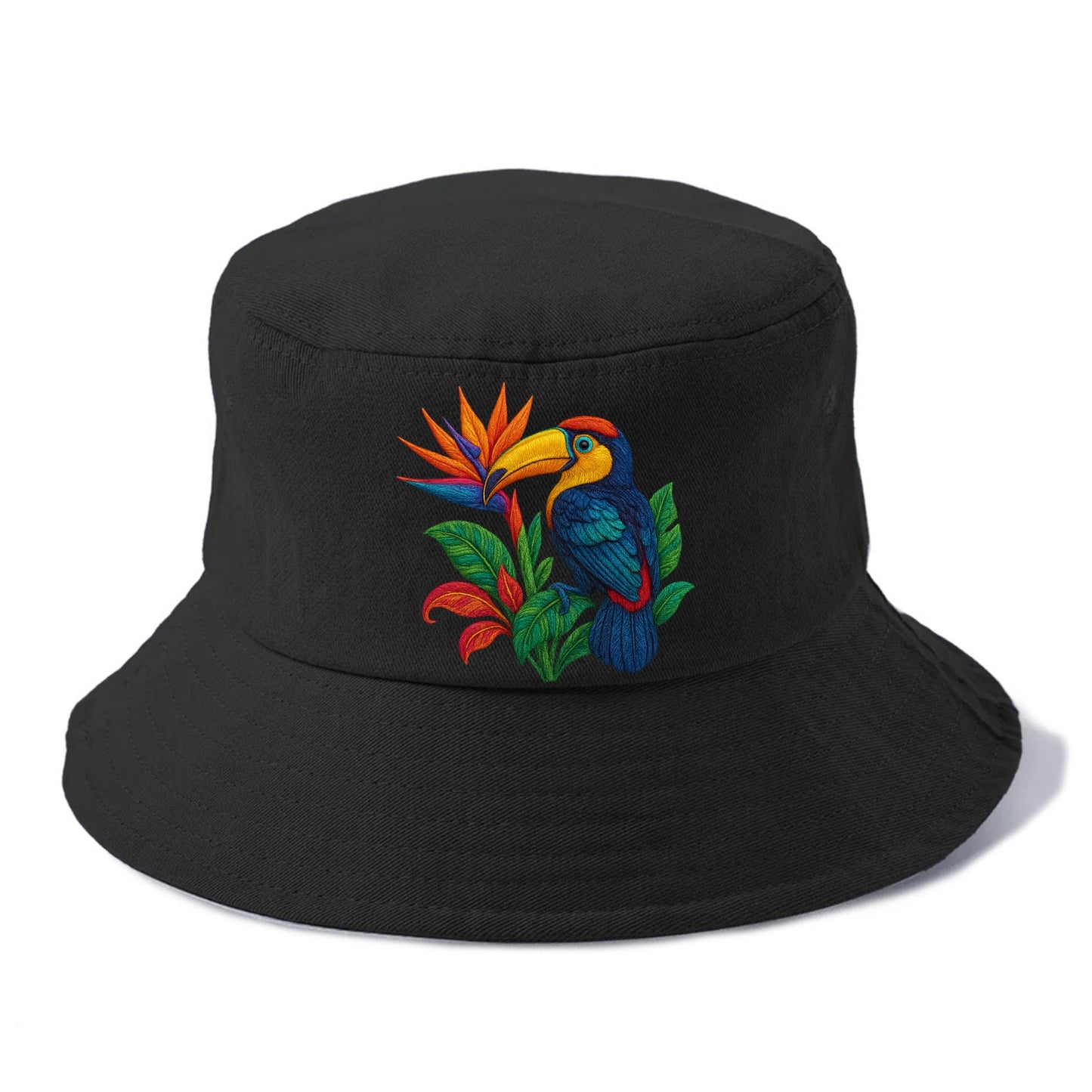 Toucan Paradise - Bucket Hat - Black