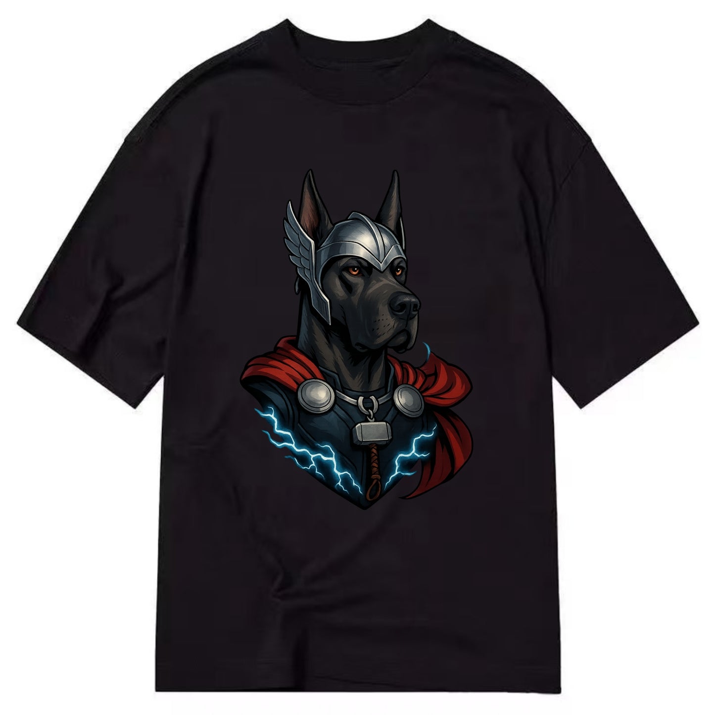 Great Dane Thor  - Classic T-shirt - Black