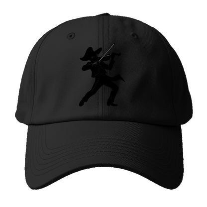 Mariachi violinist passionate performance - Baseball Cap - Black