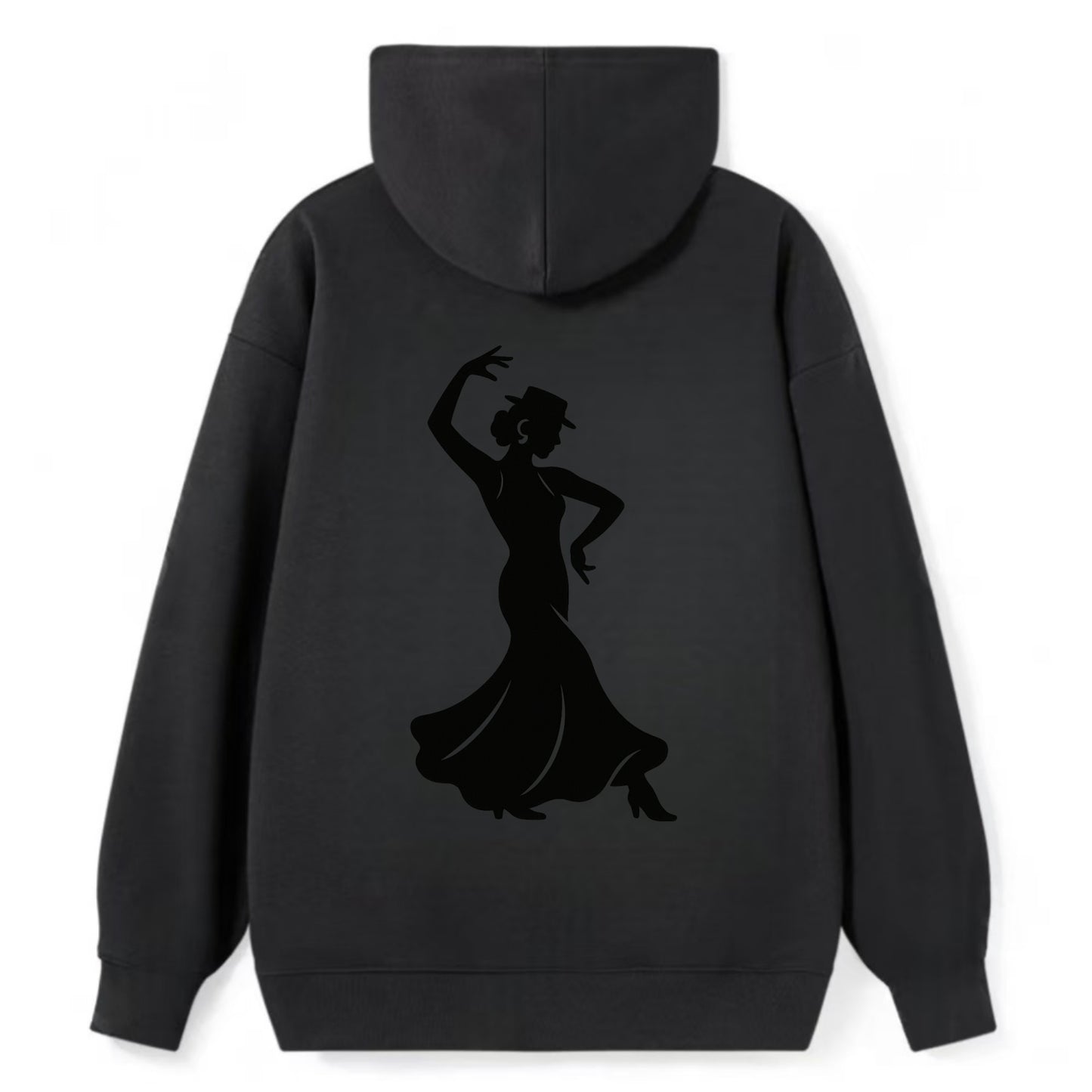 Flamenco dancer passionate stance - Classic Pullover Hoodie - Black