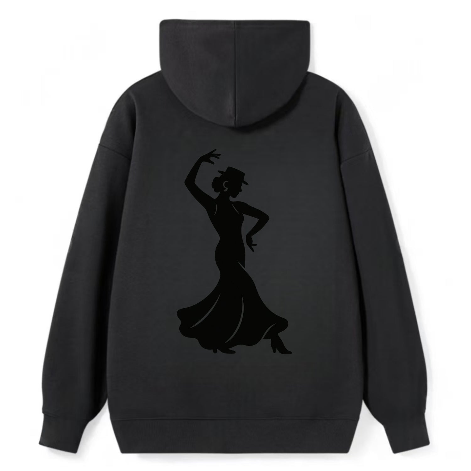 Flamenco dancer passionate stance - Classic Pullover Hoodie - Black