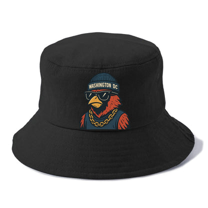 "cardinal" "washington Dc" "dc" "navy" "us East" - Bucket Hat - Black