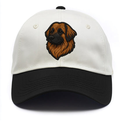 Leonberger - Contemporary lion-mane desi - Two Tone Cap - Black