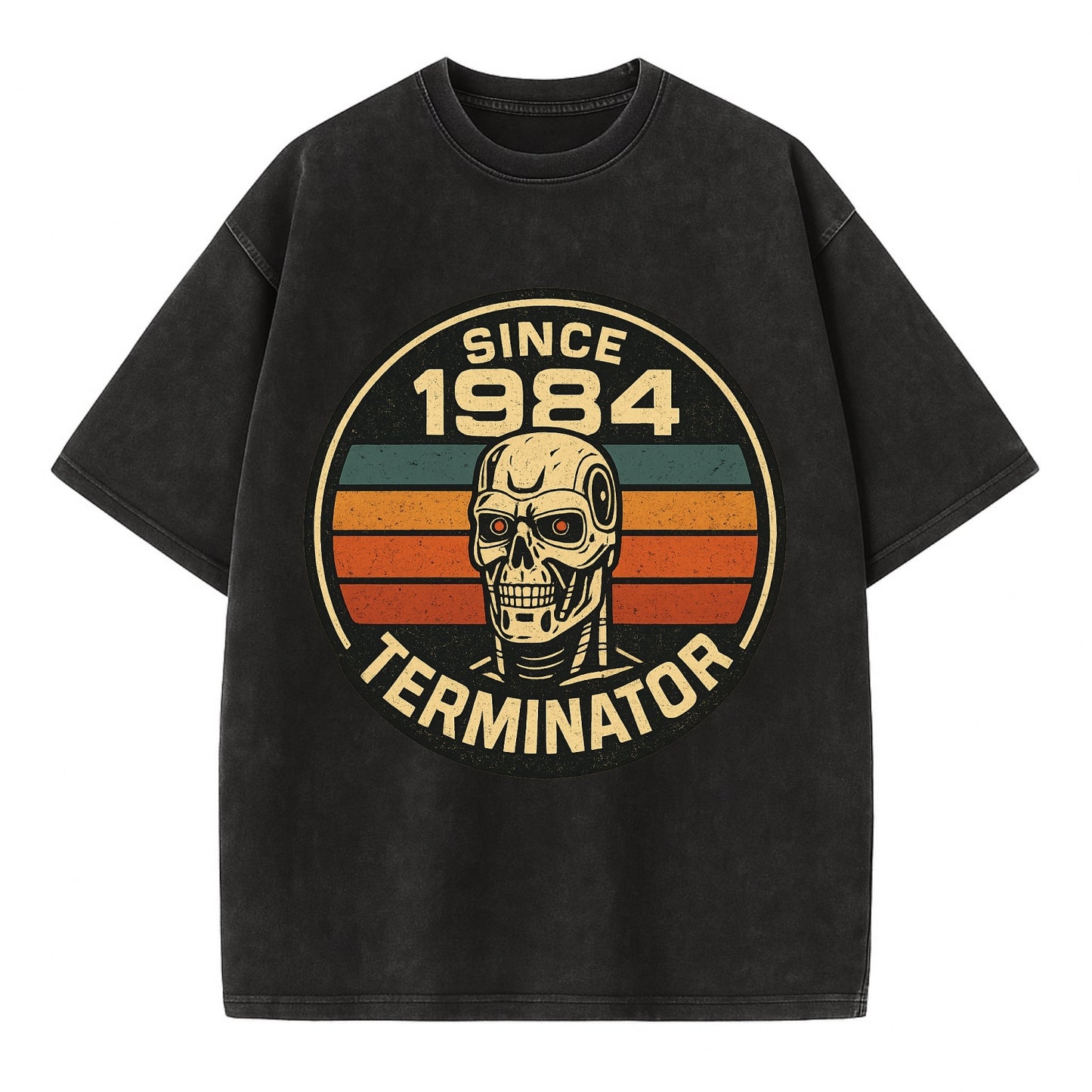 Terminator - Vintage T-shirt - Black