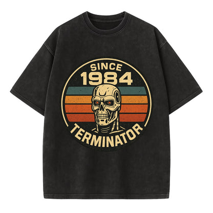 Terminator - Vintage T-shirt - Black