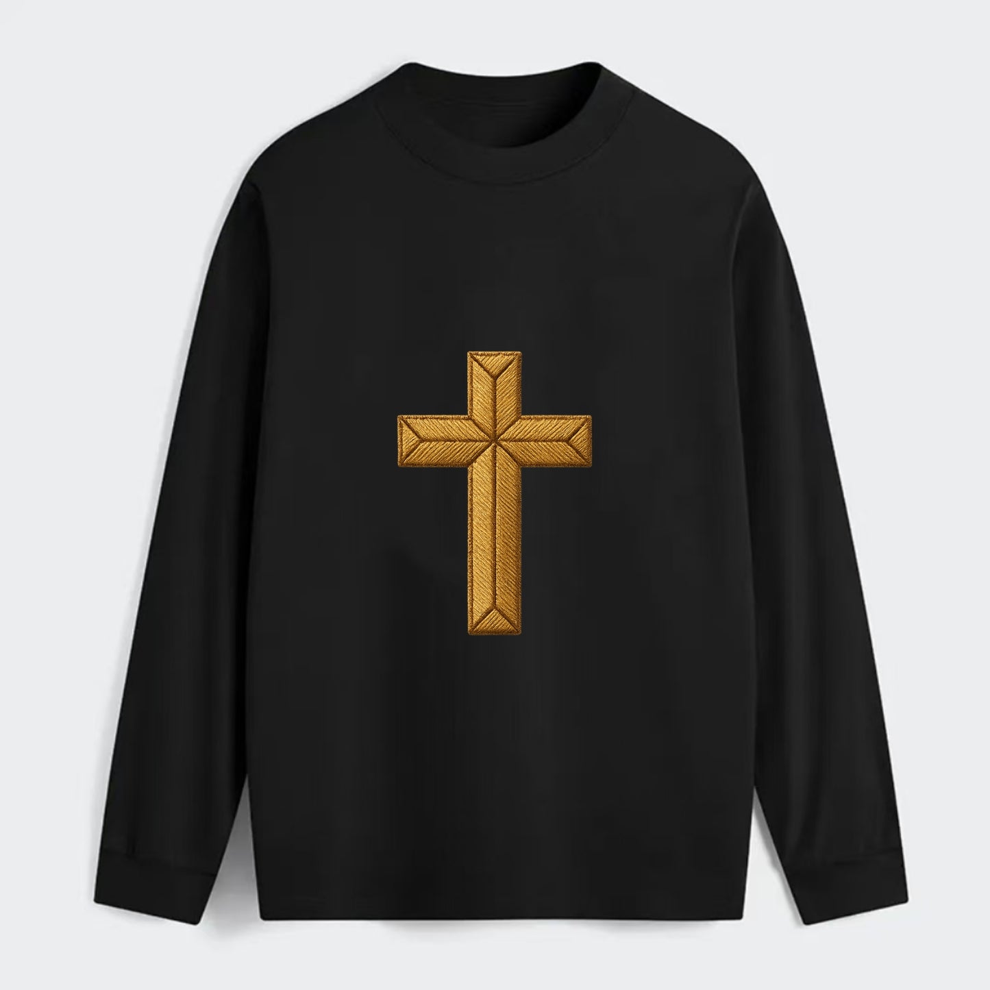 Rock Cross  - Classic Long Sleeve Shirt - Black