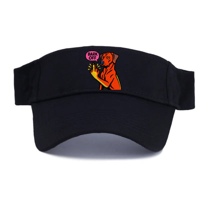 Rhodesian Ridgeback with distinctive ridge on back, athletic muscular paw up - Visor - Black