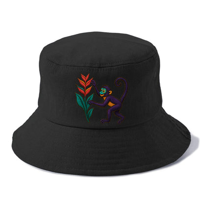 Spider Monkey - Bucket Hat - Black