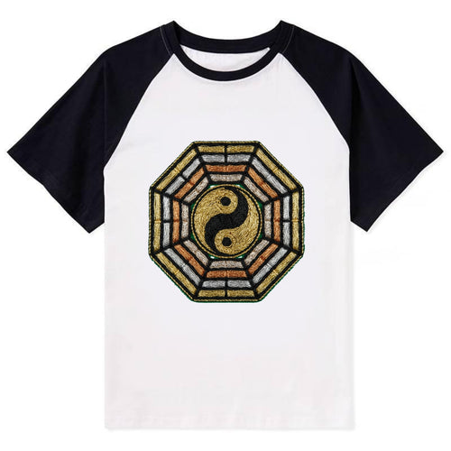 Bagua - Contrast Raglan T-shirt