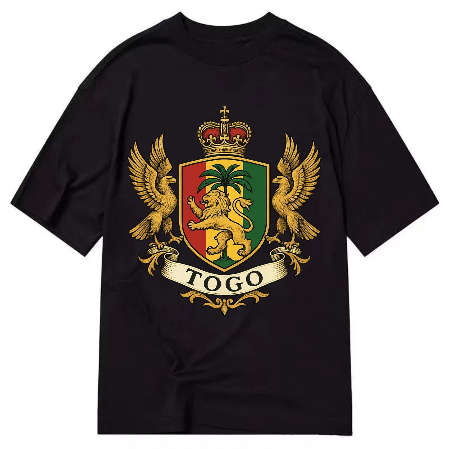 Togo Heritage Badge  - Classic T-shirt - Black