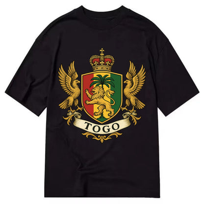 Togo Heritage Badge  - Classic T-shirt - Black