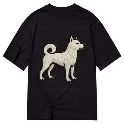 Kishu Ken - Contemporary white hunter de - Classic T-shirt - Black