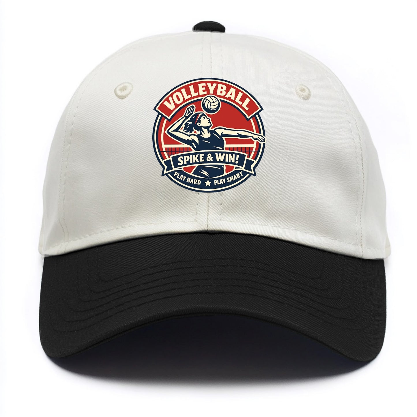 Dynamic Spike Emblem - Two Tone Cap - Black