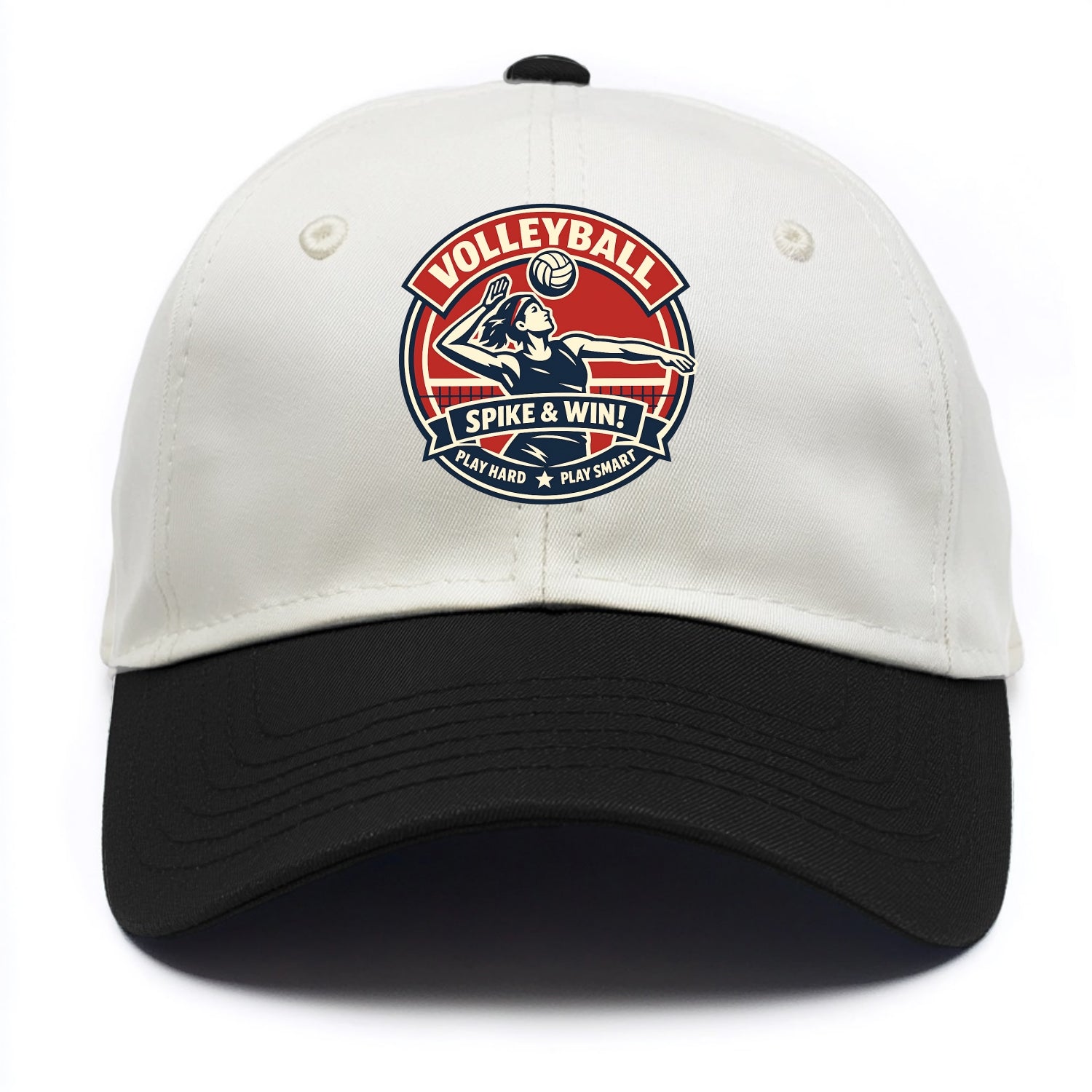Dynamic Spike Emblem - Two Tone Cap - Black