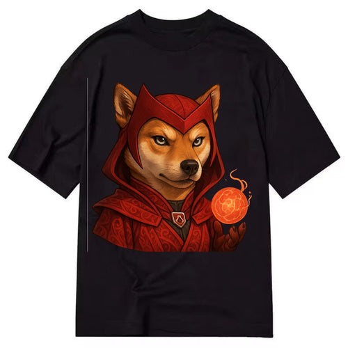 Shiba Inu Scarlet Witch  - Classic T-shirt
