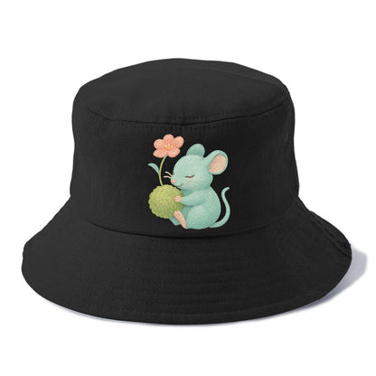 Mint Mouse - Bucket Hat - Black