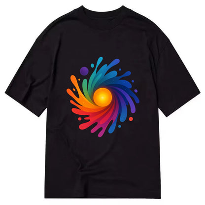Big Bang Palette - Explosion of paint co - Classic T-shirt - Black