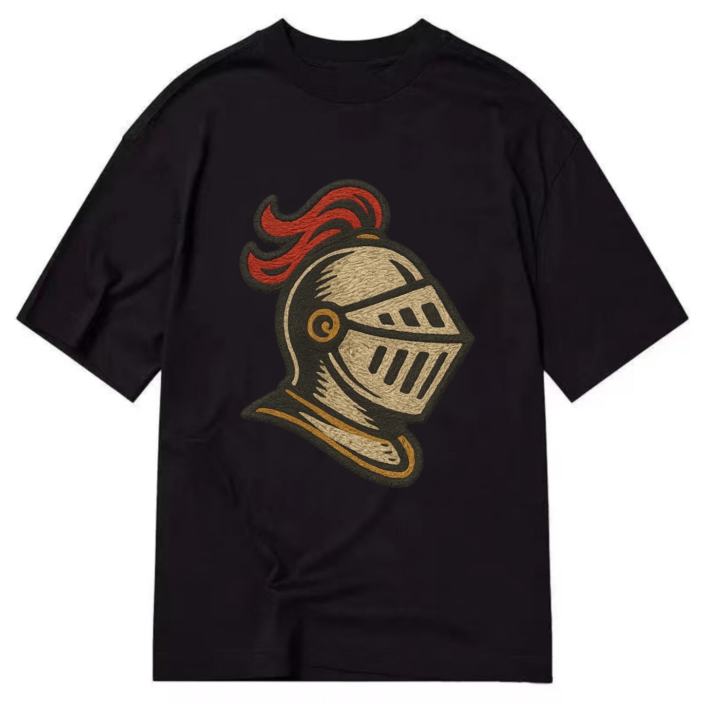 Knight Helmet  - Classic T-shirt - Black