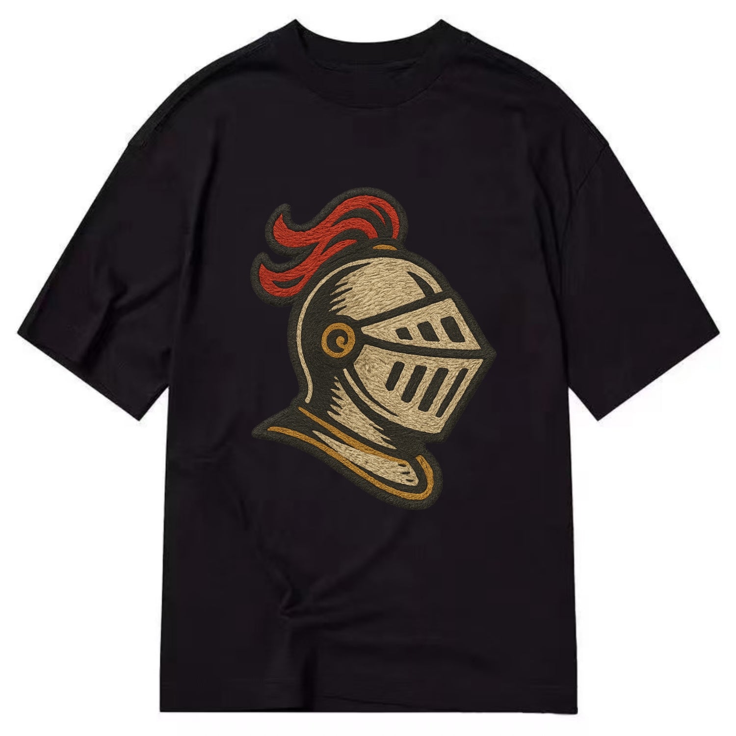 Knight Helmet  - Classic T-shirt - Black