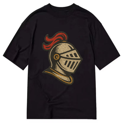 Knight Helmet  - Classic T-shirt - Black