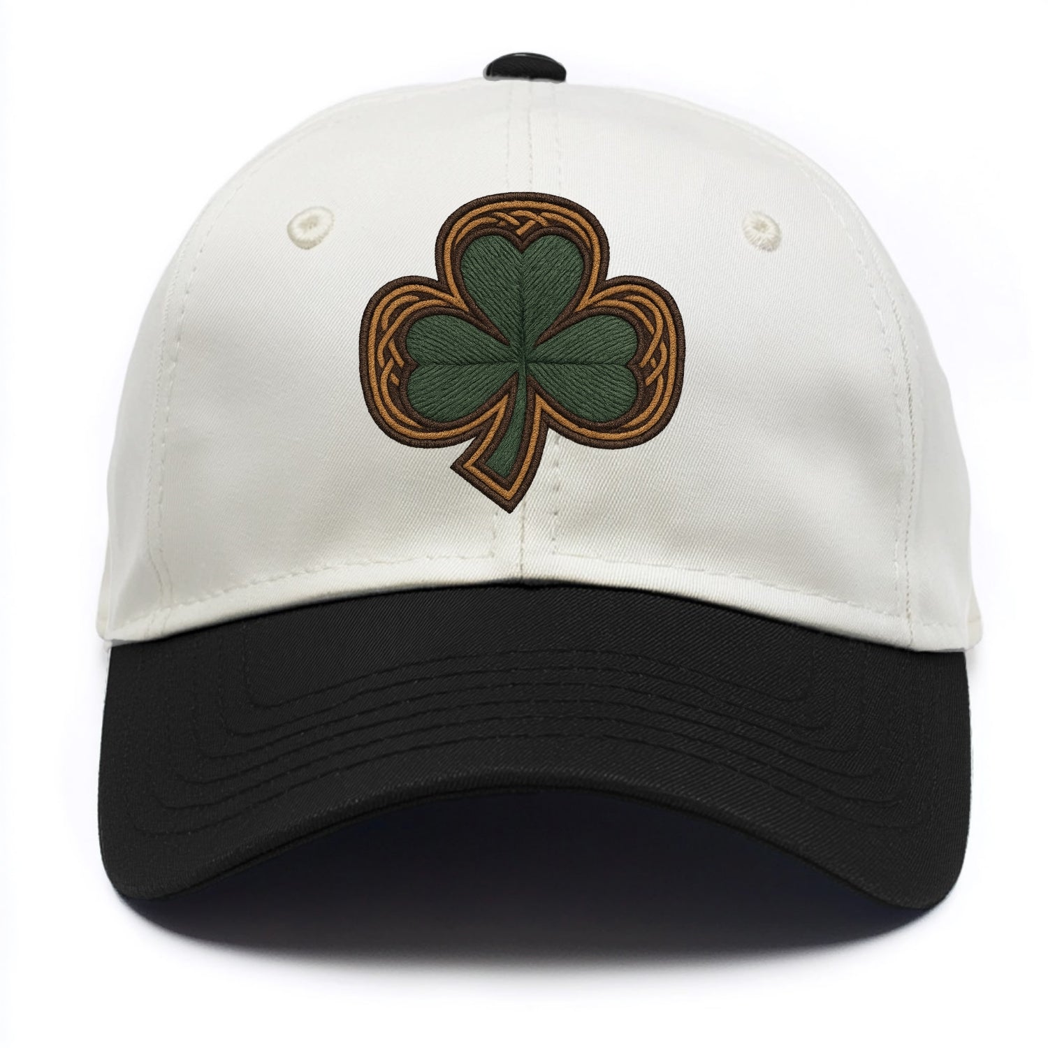 Shamrock  - Two Tone Cap - Black