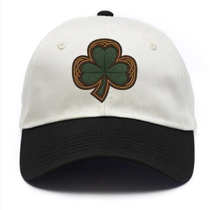 Shamrock  - Two Tone Cap - Black