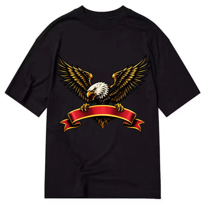 Eagle Banner - Classic T-shirt - Black