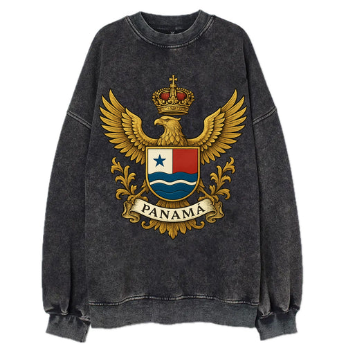 Panama Heritage Badge  - Vintage Sweatshirt
