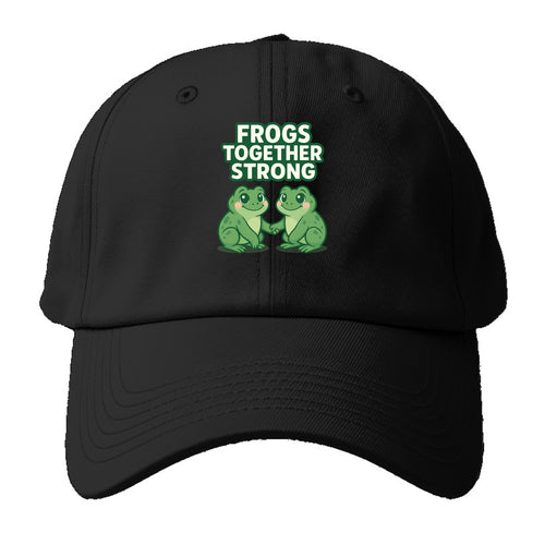 Frogs Together Strong 2 - Baseball Cap For Big Heads